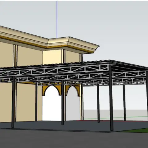 Bangun Masjid Nurul Amal Desa Ciseeng, Kab. Bogor